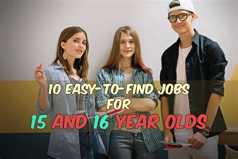 Jobs Hiring 16 Year Olds