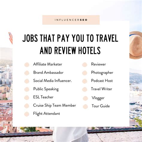 Jobs You Get To Travel