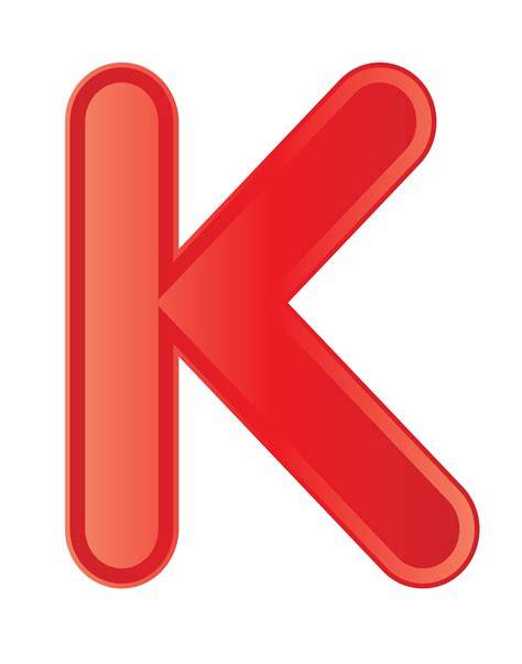 K Letter Symbol