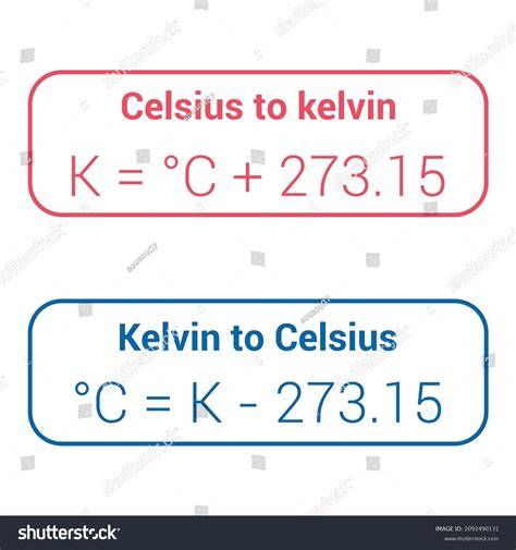 K To Celsius Formula
