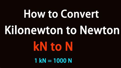 Kn To N