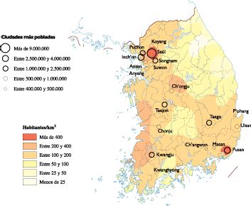 Korea City By Population