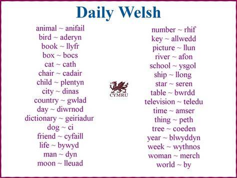 Language Of Welsh