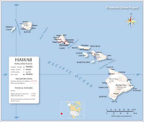 Latitude Of Hawaii