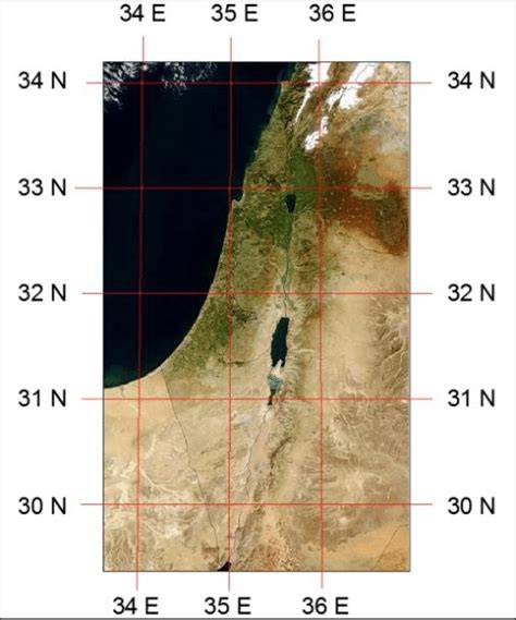 Latitude Of Israel
