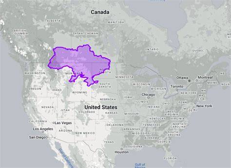 Latitude Of Ukraine Compared To Us