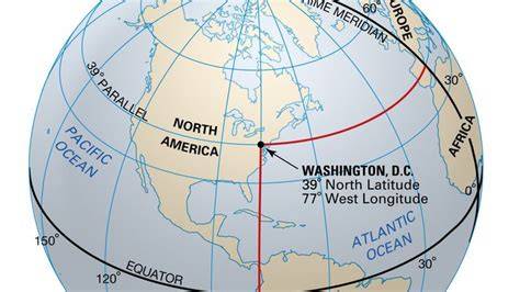 Latitude Of Washington Dc