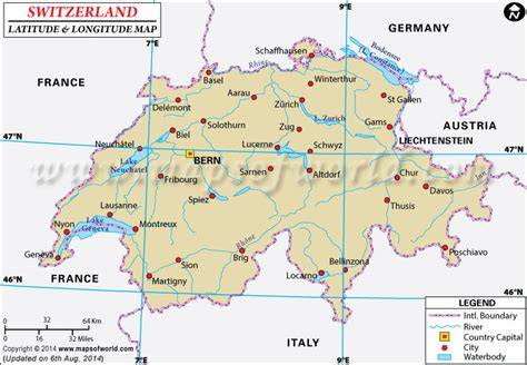 Latitude Of Zurich Switzerland