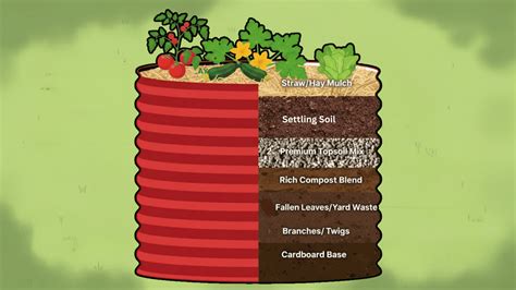 Layers Of Garden Bed