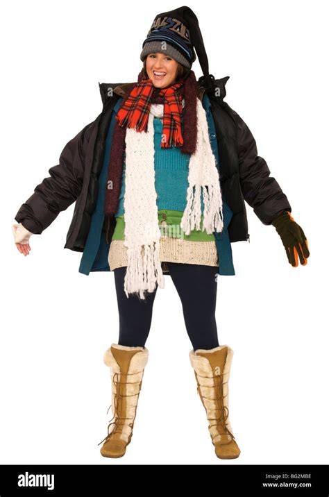 Layers Of Warm Clothes Person Funny Images