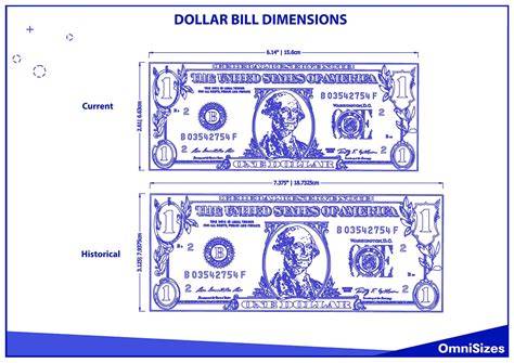 Length Of A Dollar Bill