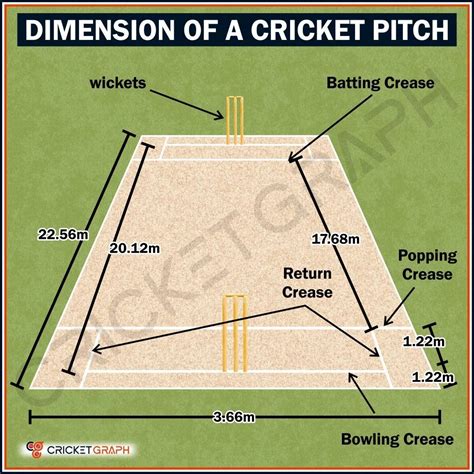 Length Of Cricket Pitch