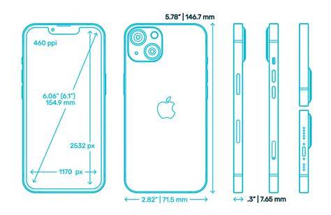 Length Of Iphone 13 In Cm