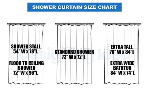 Length Of Shower Curtains