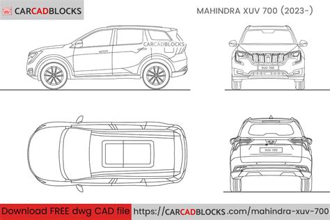 Length Of Xuv700 In Feet