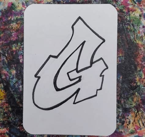 Letter G Drawing Graffiti