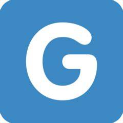 Letter G Emoji
