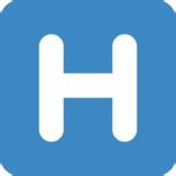 Letter H Emoji