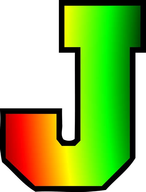 Letter J Illistration