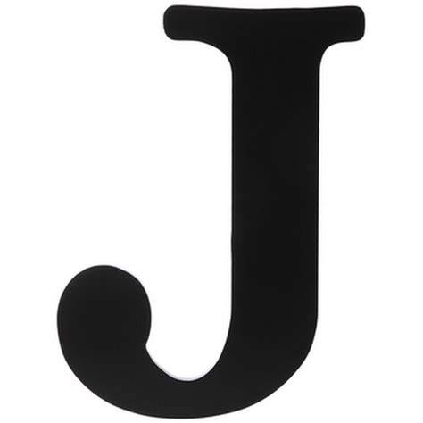 Letter J Silhouette