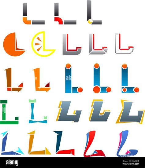 Letter L Symbols