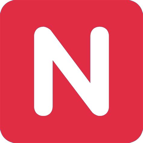 Letter N Emoji