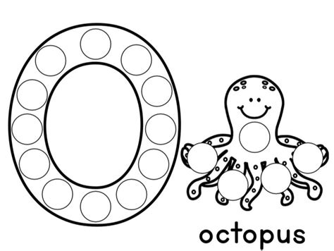 Letter O Painting Preschool
