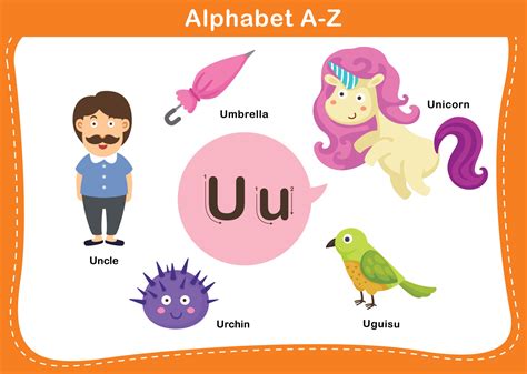 Letter U Illustration