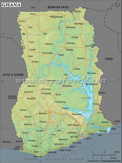 Longitude Of Ghana
