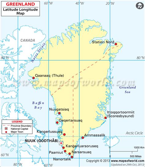 Longitude Of Greenland