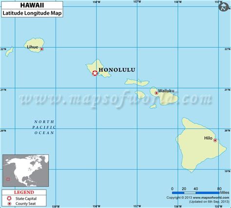 Longitude Of Honolulu Hawaii