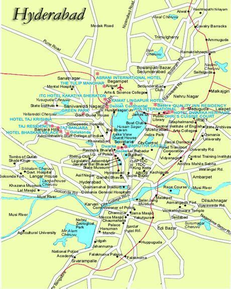 Longitude Of Hyderabad