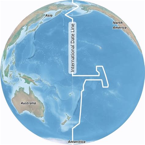 Longitude Of International Date Line