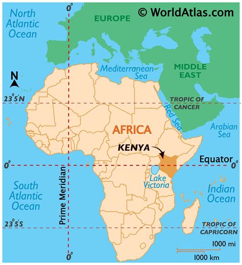 Longitude Of Kenya