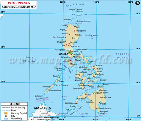 Longitude Of The Philippines