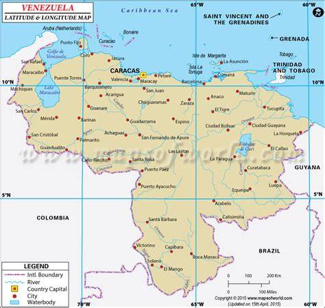 Longitude Of Venezuela