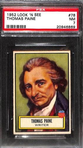 Look N. See Cards Thomas Paine Sgc