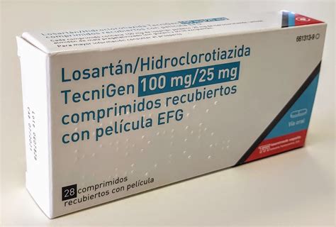 Losartan Hydrochlorothiazide 100 25 Mg