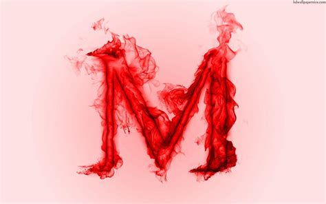 M Alphabet Wallpaper