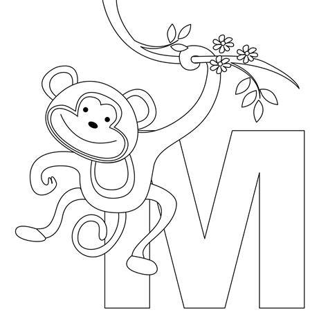M Drawing For Kids Alphabet