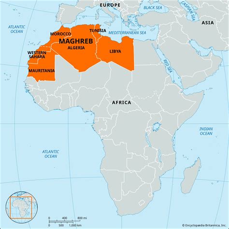 Maghreb Arab Pressure (Map)