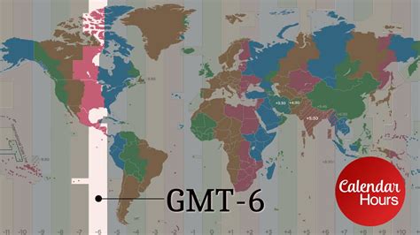 Managua City Time Zone Gmt 6