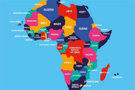 Map Afrika Tengah