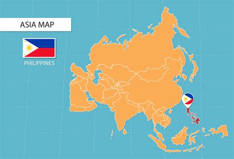 Map Asia Philippines