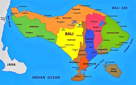 Map Bali Nusra