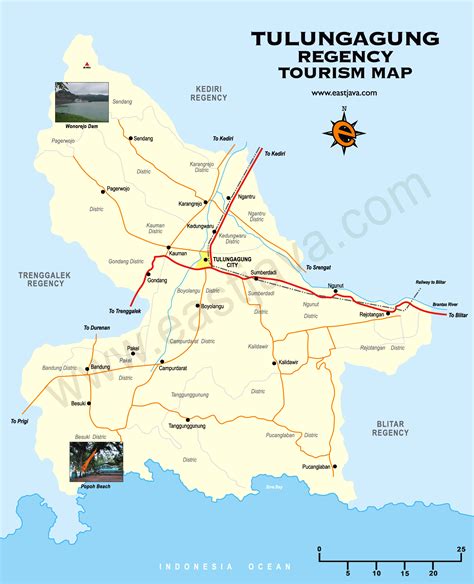 Map Bandung Tulungagung