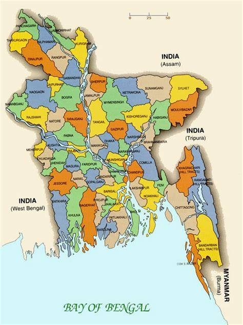 Map Bangladesh Ka