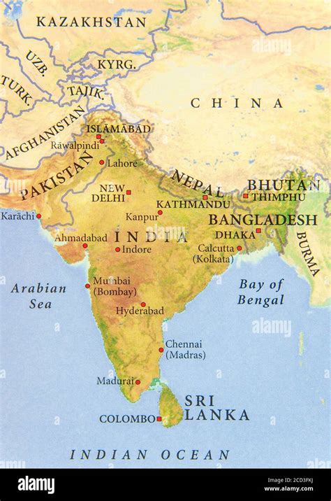 Map Bangladesh To Nepal