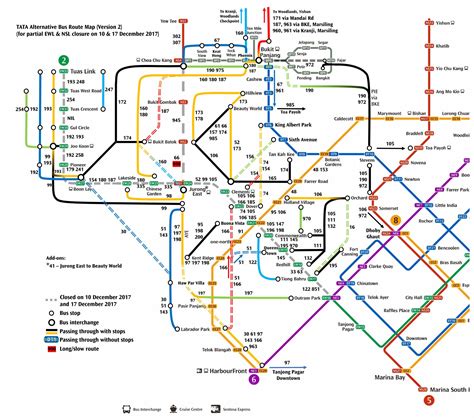 Map Bus Singapore