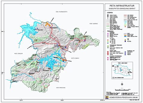 Map Kabupaten Bandung Barat